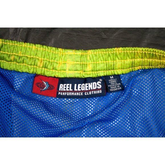 Reel Legends Men's Board Shorts Swim Trunk Surf Size Medium - Picture 6 of 6